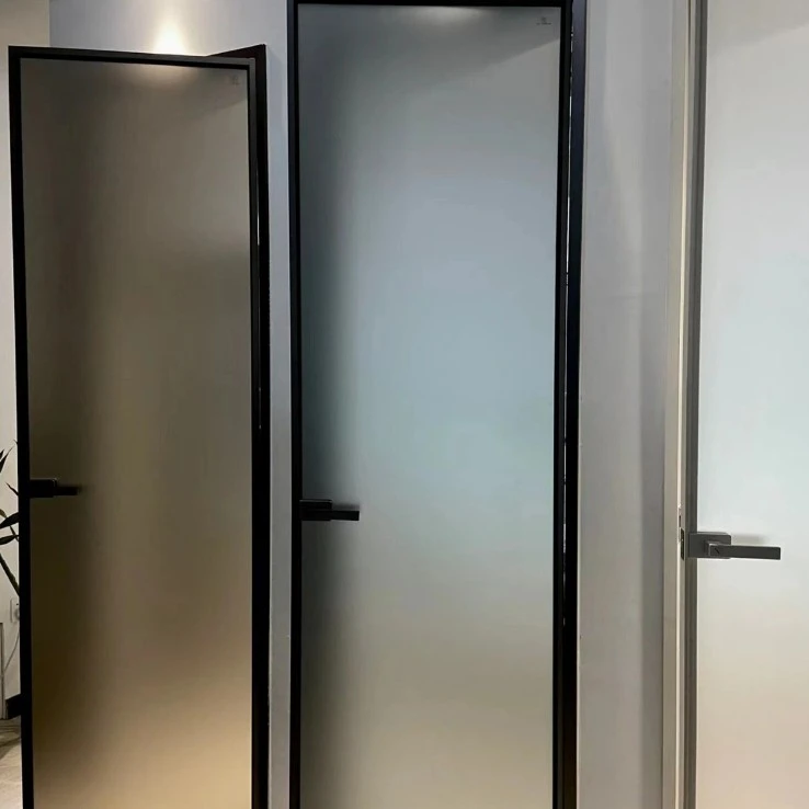 aluminium frame swing door